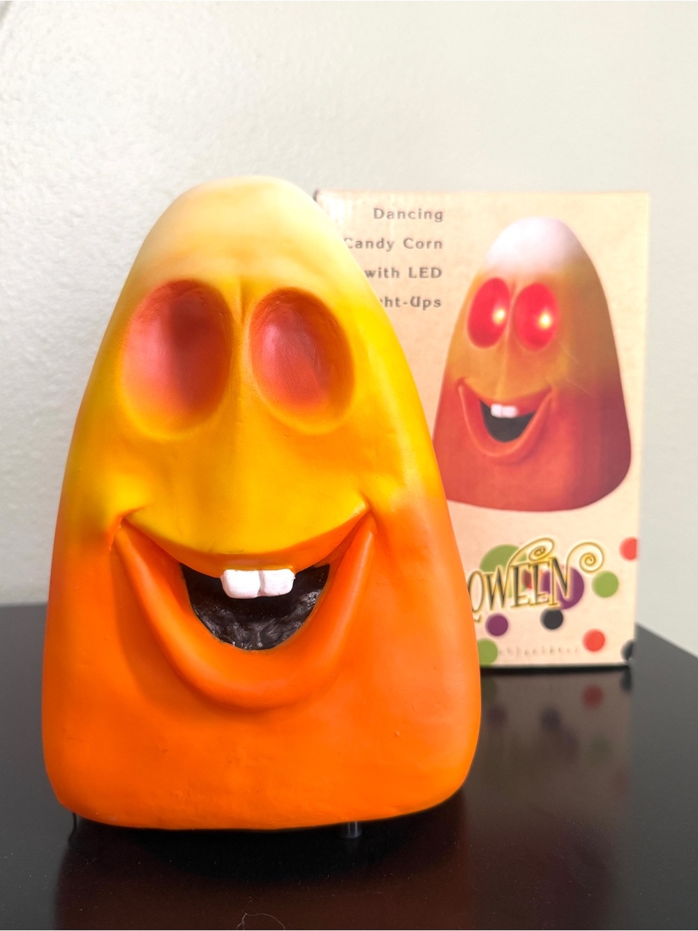 Vintage Dancing Candy Corn LED light-up Halloween, Cracker Barrel exclusive 2014